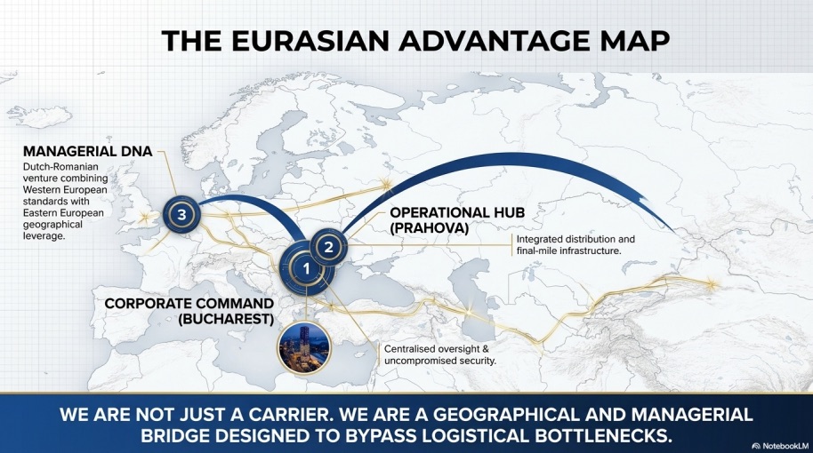 EU to Eurasia Long-Haul Connectivity Map